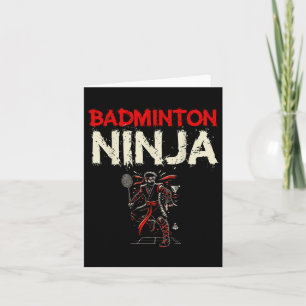 Carte Navette Badminton Ninja