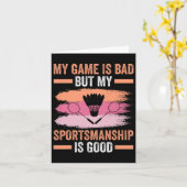 Carte Navette Badminton Player 9 (Fleur jaune)