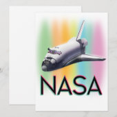 Carte Navette spatiale de la NASA (Devant / Derrière)