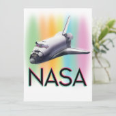 Carte Navette spatiale de la NASA (Debout devant)