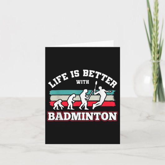 Carte Navettes Badminton (Devant)