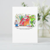 Carte N'avez-vous pas vu mon fil Twitter ? (Debout devant)