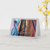 Carte "Navigue " (Fleur jaune)