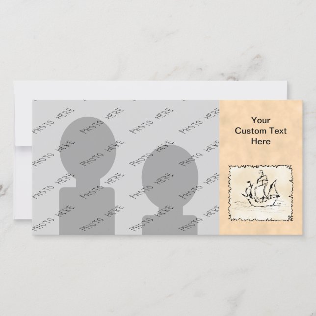 Carte Navire pirate. (Devant)