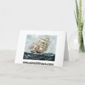 Carte Navires À Voile (Dos)