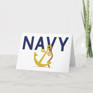 Carte Navy Anchor