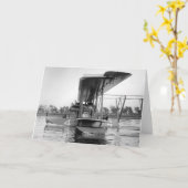 Carte Navy Curtiss NC-4 Flying Boat, 1918 (Fleur jaune)