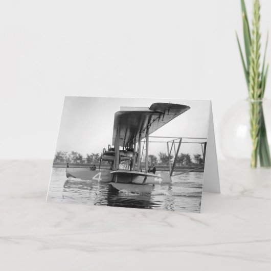 Carte Navy Curtiss NC-4 Flying Boat, 1918 (Devant)