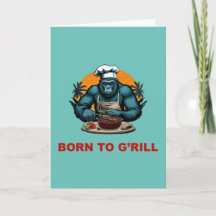 Carte Né à G'rill BBQ Master Fun Pun