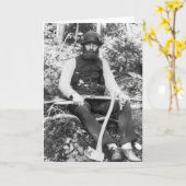 Carte Né à Hunt ! (Fleur jaune)