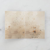 Carte Ne craignez pas Verset de la Bible (Intérieur)