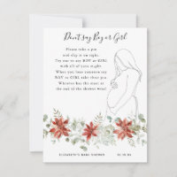 Ne dis pas garçon ou fille | Jeu Baby shower