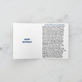 Carte Né en 1952 Anniversaire Fun Facts (Intérieur)