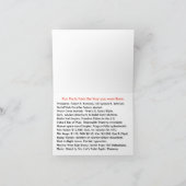 Carte Né en 1961 Anniversaire Fun Facts (Intérieur)