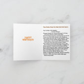 Carte Né en 1971 Anniversaire faits amusants (Intérieur)