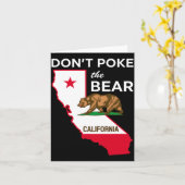 Carte Ne Garde Pas L'Ours Conception De La République De (Fleur jaune)