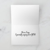 CARTE NE JAMAIS DIRE FACILEMENT **BONNE BYE*** SURTOUT À (Intérieur)