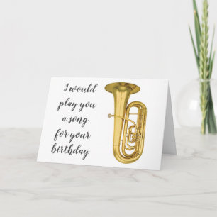CARTE NE JOUERA PAS DE CHANSON **CARTE D'ANNIVERSAIRE**