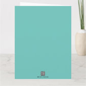 Carte "Ne juge pas un livre par sa couverture" (Dos)