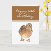 Carte Ne laissez pas la Vieille Âge vous conduire les qu (Fleur jaune)