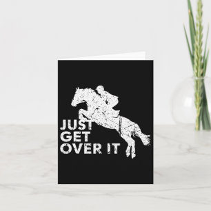 Carte Ne Manquez Pas Le Cheval Qui Saute Equestre Horseb