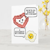 Carte Ne me brisez pas le coeur Je ne pourrais pas si je (Fleur jaune)