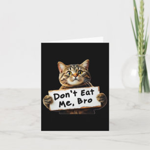 Carte Ne me mangez pas de chats pour Trump 2024 Trum Won