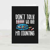 Carte Ne me parle pas Je compte la pharmacie pharmaco-ph (Devant)