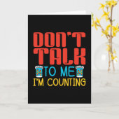 Carte Ne me parle pas Je compte Pharmacy Pharmacy Pharmi (Fleur jaune)