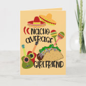 Carte Ne néglige pas ta fille moyenne | Amour de la Sain (Devant)