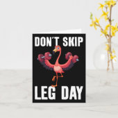 Carte Ne pas ignorer le jour de la feuille (Fleur jaune)