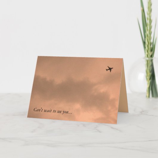 Carte Ne peut pas attendre pour vous voir… (Devant)