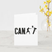 Carte Ne peut pas drôle Boxing Coach Boxing Trainer Boxe (Fleur jaune)