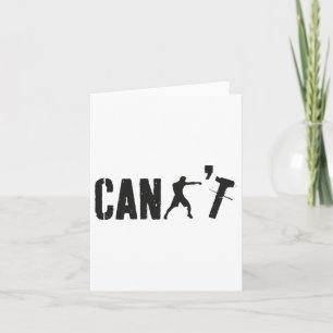 Carte Ne peut pas drôle Boxing Coach Boxing Trainer Boxe