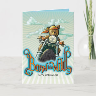 Carte Né pour être sauvage