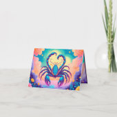 Carte Né pour être un Scorpio pour l'anniversaire (Devant)