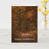 Carte Ne restez pas debout près de ma tombe et pleurez M (Fleur jaune)