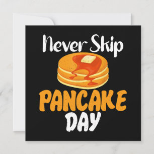 Carte Ne sautez jamais le jour des crêpes