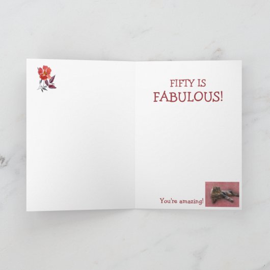 Carte Ne soyez pas déprimé, Cinquante et un fabuleux cha (Intérieur)