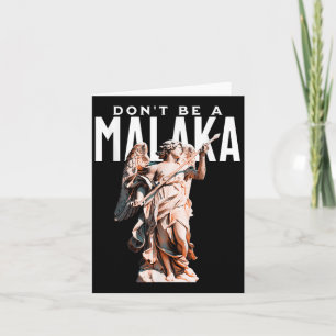 Carte Ne Soyez Pas Un Malaka Drôle Des Discours Grecs An