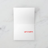 Carte Ne soyez pas une entrave… Party (Intérieur)