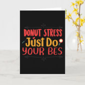 Carte Ne Stress Que Faire Vos Bes (Fleur jaune)