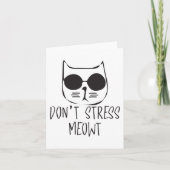 Carte Ne Stresse Pas Miaou (Devant)