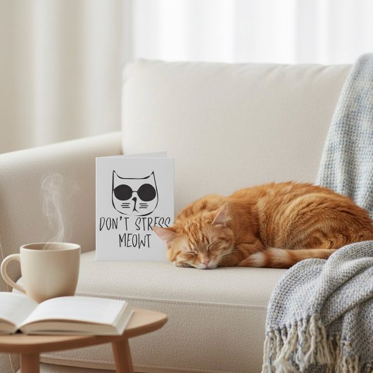 Carte Ne Stresse Pas Miaou