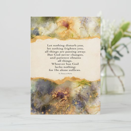 Carte Ne Vous Dérangez Pas (Debout devant)