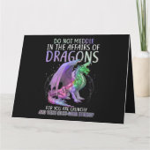 Carte Ne Vous Immiscez Pas Dans Les Affaires Des Dragons (Dos)