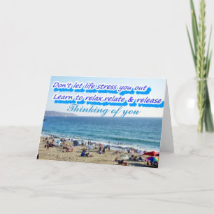 Carte Ne vous stressez pas, détendez-vous