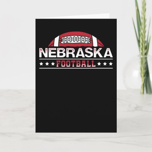 Carte Nebraska Football (Devant)