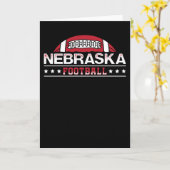 Carte Nebraska Football (Fleur jaune)