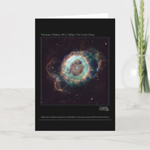 Carte Nebula NGC 6369 Le télescope Little Ghost Hubble